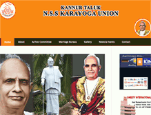 Tablet Screenshot of nsskannurunion.com